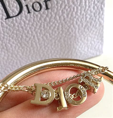 gold christian dior bracelet|genuine christian dior bracelet.